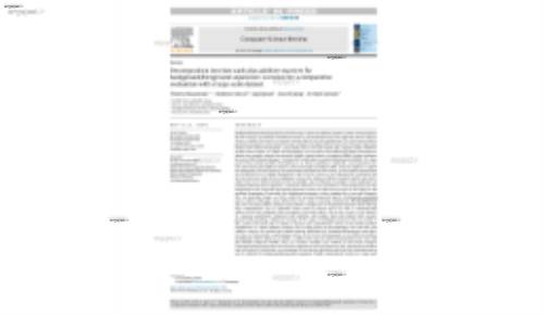 Decomposition into low-rank plus additive matrices for background/foreground separation: A review for a comparative evaluation with a large-scale dataset